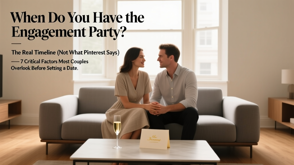 When Do You Have the Engagement Party? The Real Timeline (Not What Pinterest Says) — 7 Critical Factors Most Couples Overlook Before Setting a Date