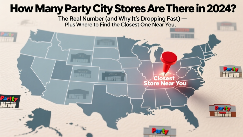 How Many Party City Stores Are There in 2024? The Real Number (and Why It’s Dropping Fast) — Plus Where to Find the Closest One Near You