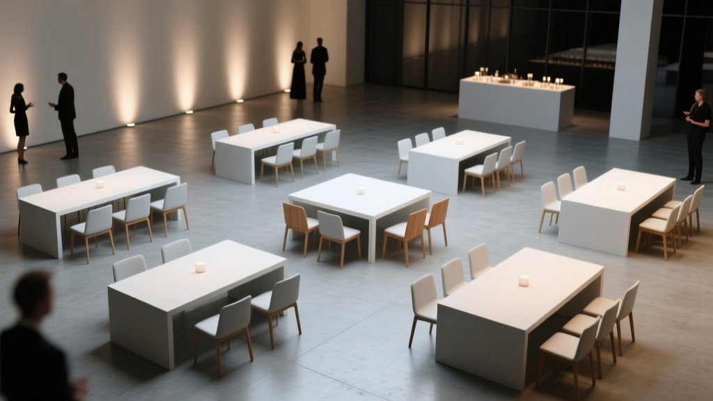 How to Arrange Rectangular Tables for a Party: 7 Proven Layouts That Maximize Space, Flow, and Conversation (No More Awkward Empty Chairs or Bottlenecked Buffets!)