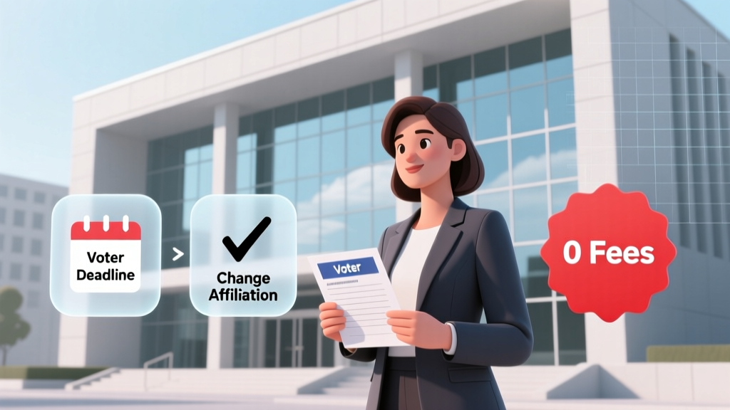 How to Change Party Affiliation in NY: The 2024 Voter Registration Deadline Guide (3 Steps, Zero Fees, and What Happens If You Miss the Cut-Off)