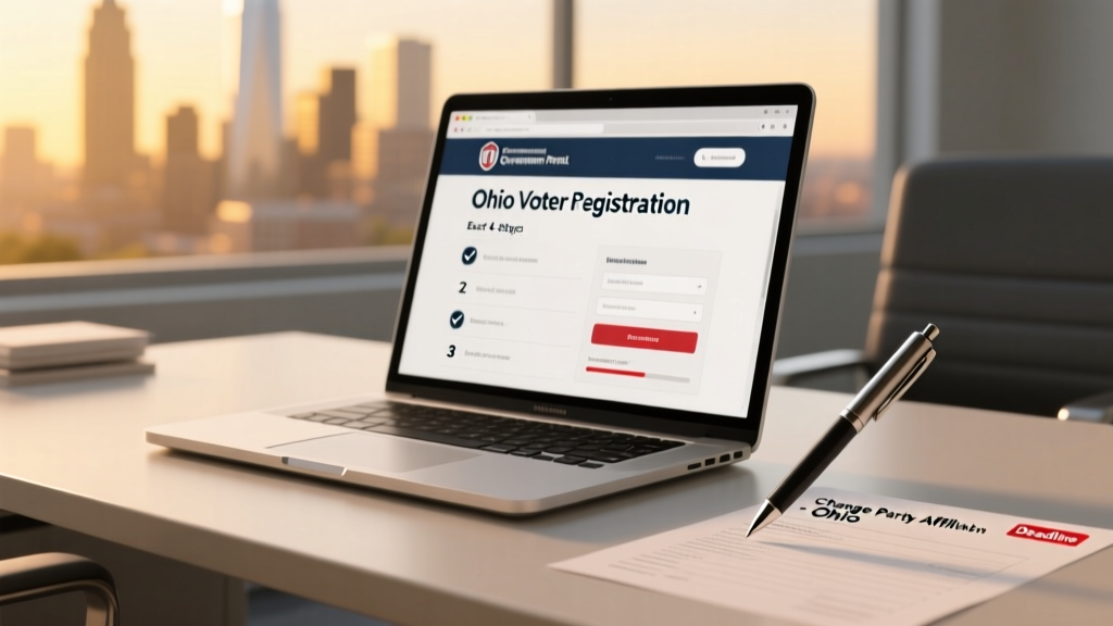 How to Change Party Affiliation in Ohio: The Exact 4-Step Process (No Waiting, No Re-Registration, and What Happens If You Miss the Deadline)