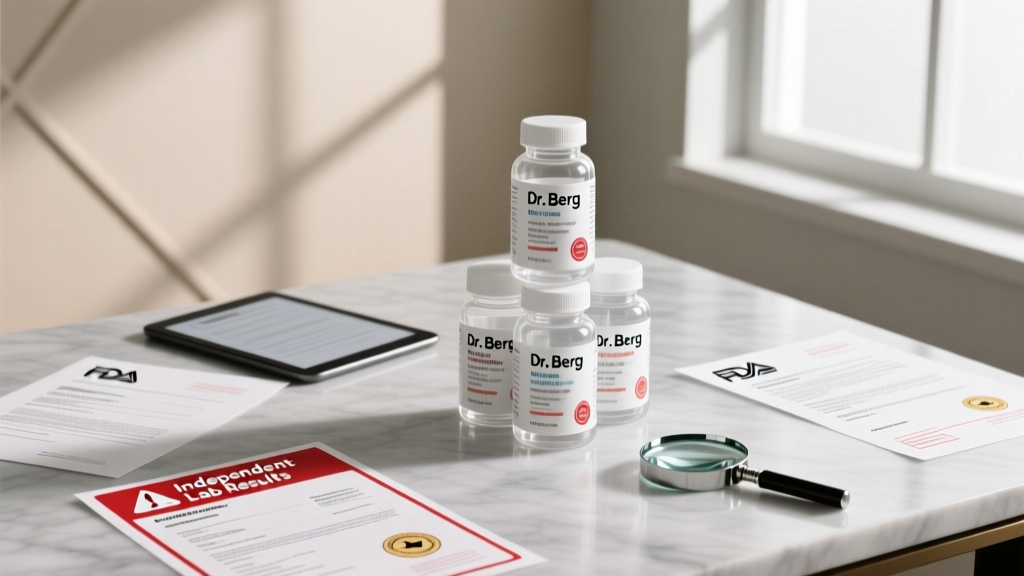 Are Dr. Berg Supplements Third-Party Tested? We Investigated Every Product Label, Lab Report, and FDA Warning Letter — Here’s What Independent Labs Actually Found (and What’s Missing)