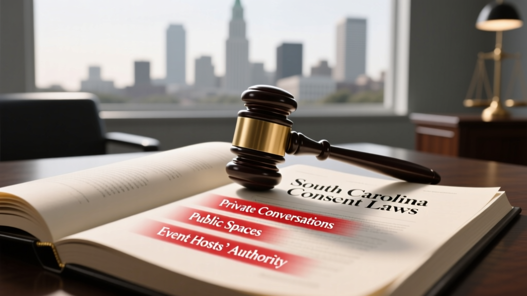 Is South Carolina a two party consent state? Yes—but here’s exactly when you *don’t* need both parties’ permission (and 3 critical exceptions that could save your event from legal risk)