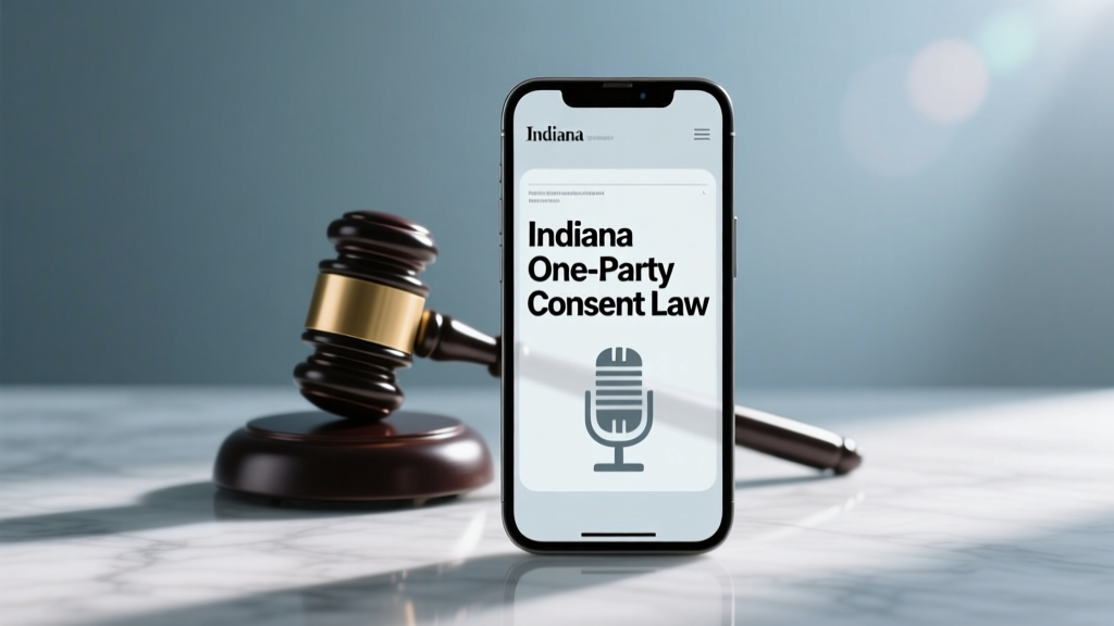Is Indiana a one-party recording state? Yes—but here’s exactly when that permission isn’t enough (and how to avoid lawsuits, fines, or ruined event footage)