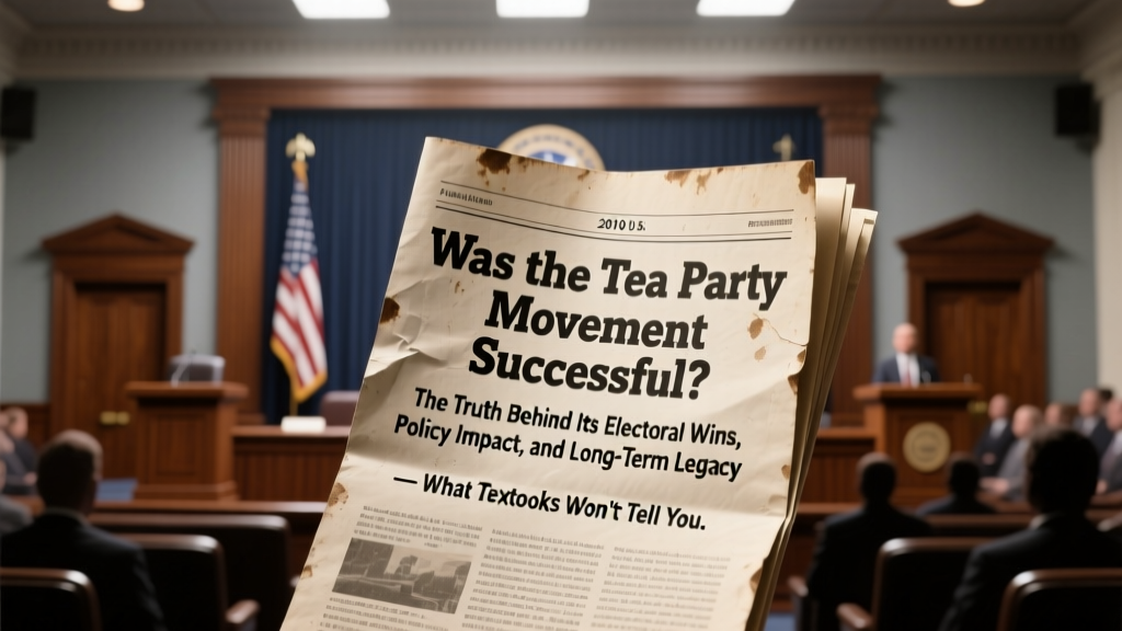 Was the Tea Party Movement Successful? The Truth Behind Its Electoral Wins, Policy Impact, and Long-Term Legacy — What Textbooks Won’t Tell You