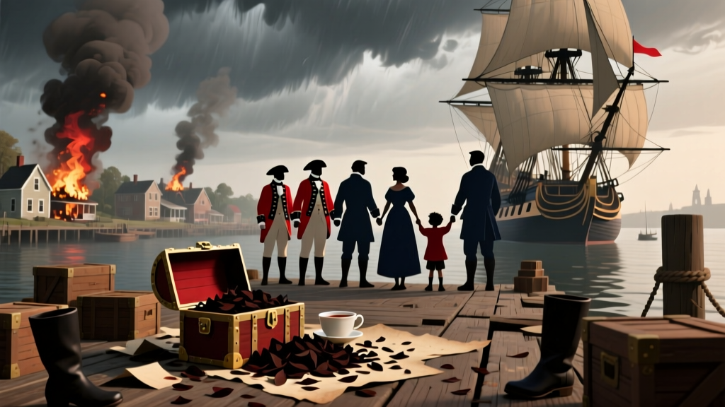 What Did the British Do After the Boston Tea Party? The Coercive Acts, Military Crackdown, and How Britain’s Response Fueled a Revolution — Not Just Punishment, But a Strategic Miscalculation That United the Colonies
