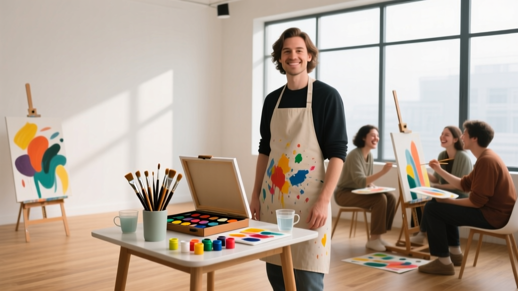 How to Host a Paint and Sip Party Without Stress, Overwhelm, or $200+ Kits: A Realistic 7-Step Blueprint That Works for Beginners (Even If You Can’t Draw a Stick Figure)