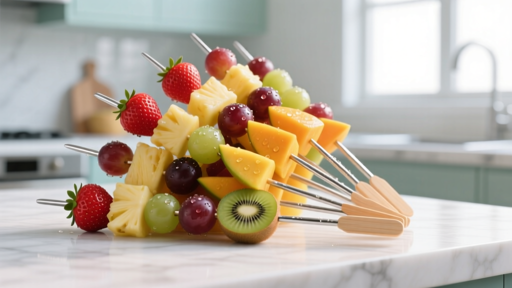 How to Display Fruit Kabobs for a Party: 7 Proven Presentation Hacks That Prevent Sogginess, Boost Visual Impact, and Make Guests Grab Seconds (Without a Single Dull Skewer)