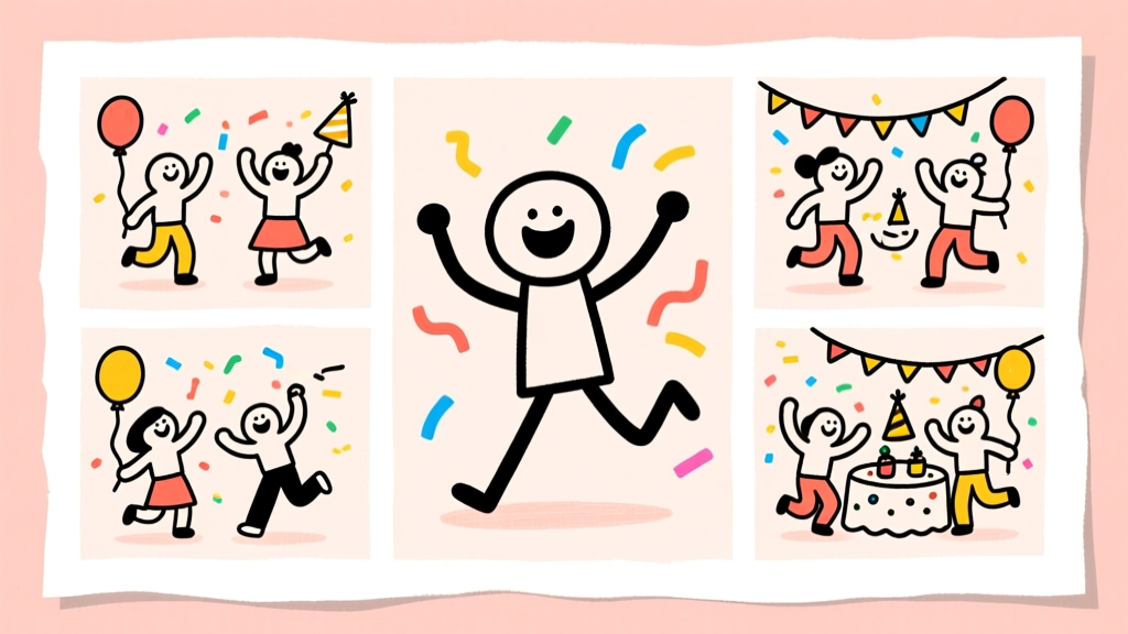 How to Draw a Party in 7 Simple Steps (Even If You Can’t Draw Stick Figures): No Fancy Tools, No Art School Required — Just Paper, Pencil & Joy