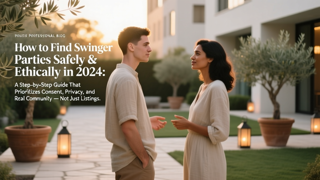 How to Find Swinger Parties Safely & Ethically in 2024: A Step-by-Step Guide That Prioritizes Consent, Privacy, and Real Community — Not Just Listings