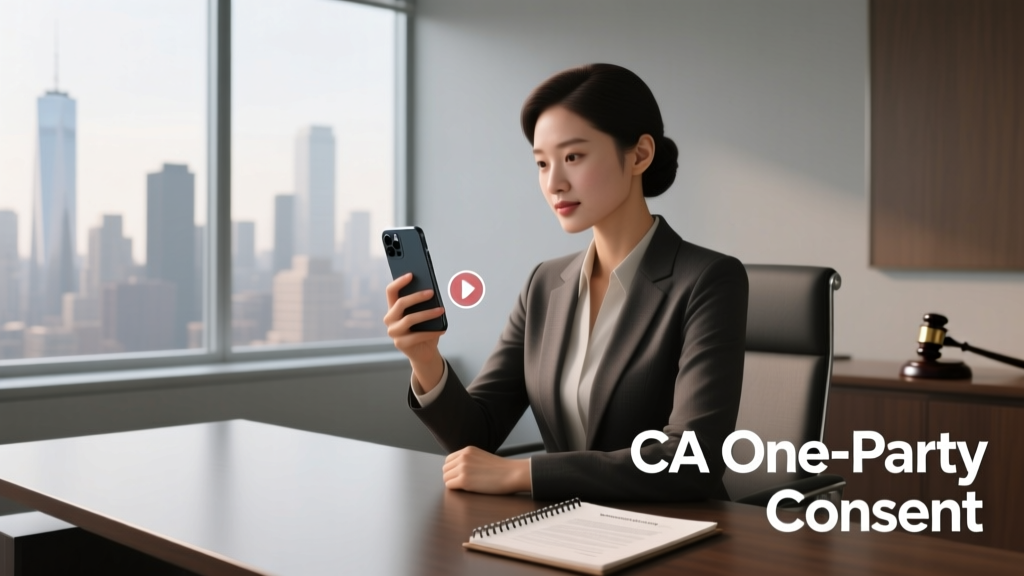 Is California a one party recording state? The truth—plus what you *must* do before hitting record at weddings, conferences, or client meetings (to avoid lawsuits)