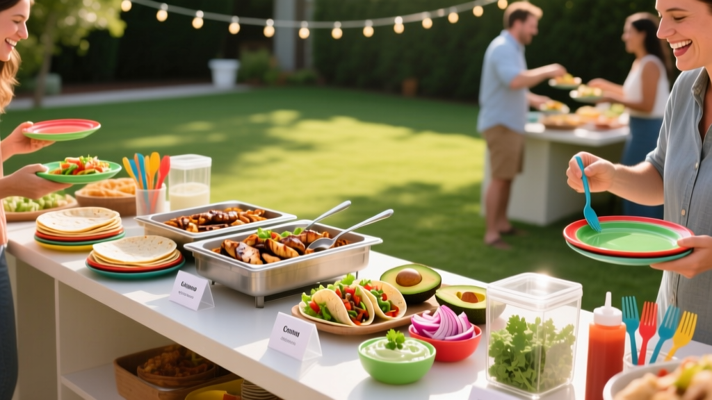 How to Set Up a Taco Bar for a Party Without Stress, Overwhelm, or Last-Minute Panic: A Step-by-Step System That Saves 3+ Hours of Prep, Cuts Food Waste by 40%, and Keeps Guests Happily Serving Themselves for 90+ Minutes Straight