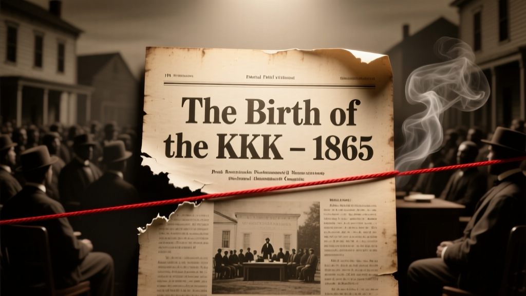 What Party Created the KKK? The Shocking Truth Behind the 1865 Founding — And Why Nearly Every History Textbook Gets It Wrong (Spoiler: It Wasn’t a Political Party)