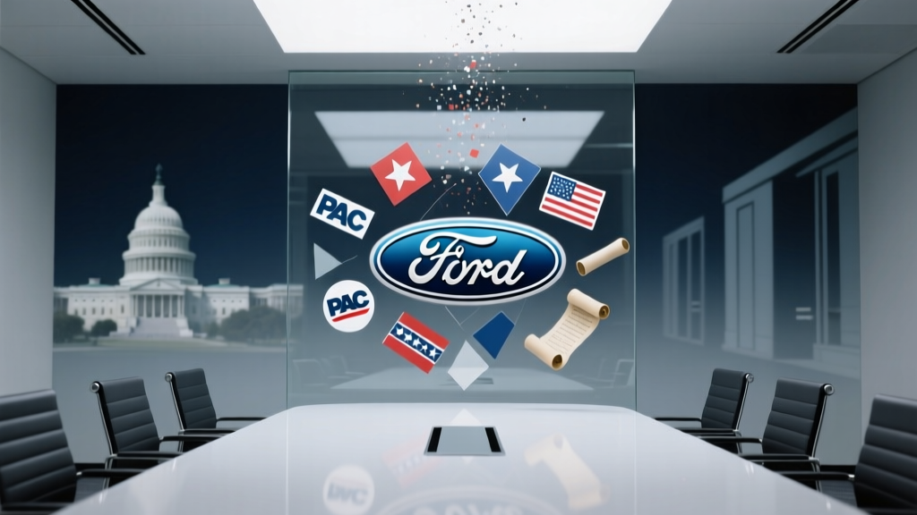 What political party does Ford Motor Company support? The truth behind corporate donations, PACs, and why 'support' is a misleading term — and what actually drives their federal lobbying and campaign spending.