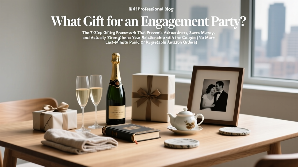What Gift for an Engagement Party? The 7-Step Gifting Framework That Prevents Awkwardness, Saves Money, and Actually Strengthens Your Relationship with the Couple (No More Last-Minute Panic or Regrettable Amazon Orders)