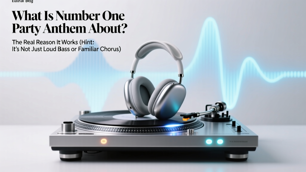 What Is Number One Party Anthem About? The Real Reason It Works (Hint: It’s Not Just Loud Bass or Familiar Chorus)