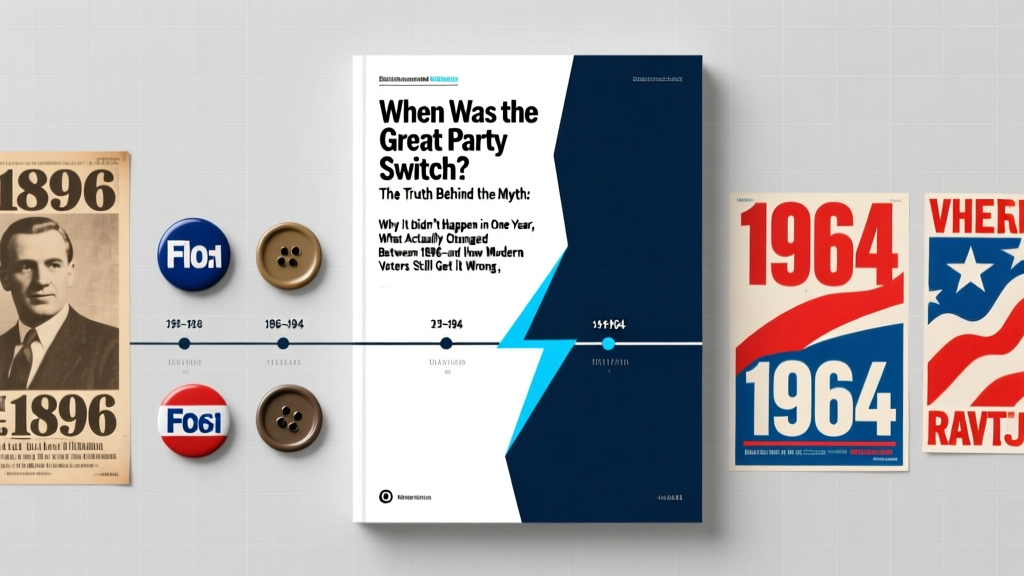 When Was the Great Party Switch? The Truth Behind the Myth: Why It Didn’t Happen in One Year, What Actually Changed Between 1896–1964, and How Modern Voters Still Get It Wrong