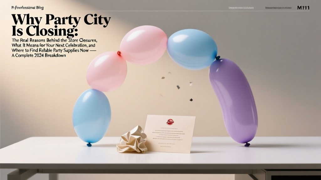 Why Party City Is Closing: The Real Reasons Behind the Store Closures, What It Means for Your Next Celebration, and Where to Find Reliable Party Supplies Now — A Complete 2024 Breakdown