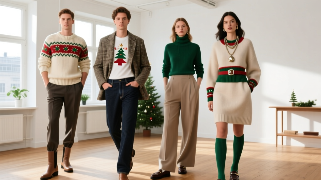 What to Wear to a Casual Christmas Party: 7 Stress-Free Outfit Formulas (No Matching Sweaters Required — Just Real Confidence)