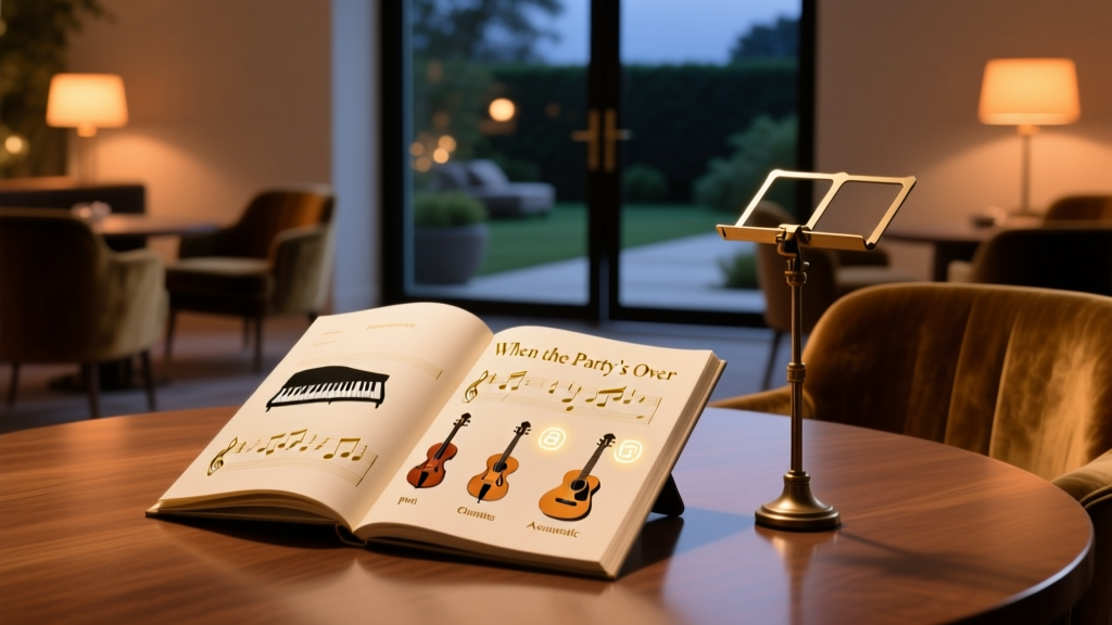 Stop Scrolling & Start Playing: The Exact 'When the Party's Over' Sheet Music You Need for Graceful Event Closures (Free PDF + 3 Pro Arrangements That Won’t Kill the Mood)