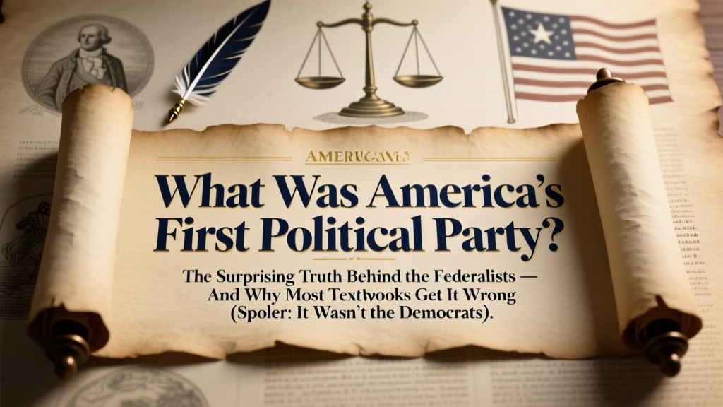 What Was America's First Political Party? The Surprising Truth Behind the Federalists — And Why Most Textbooks Get It Wrong (Spoiler: It Wasn’t the Democrats)