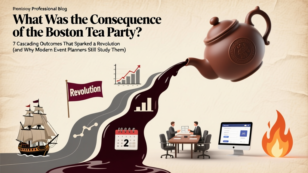 What Was the Consequence of the Boston Tea Party? 7 Cascading Outcomes That Sparked a Revolution (and Why Modern Event Planners Still Study Them)