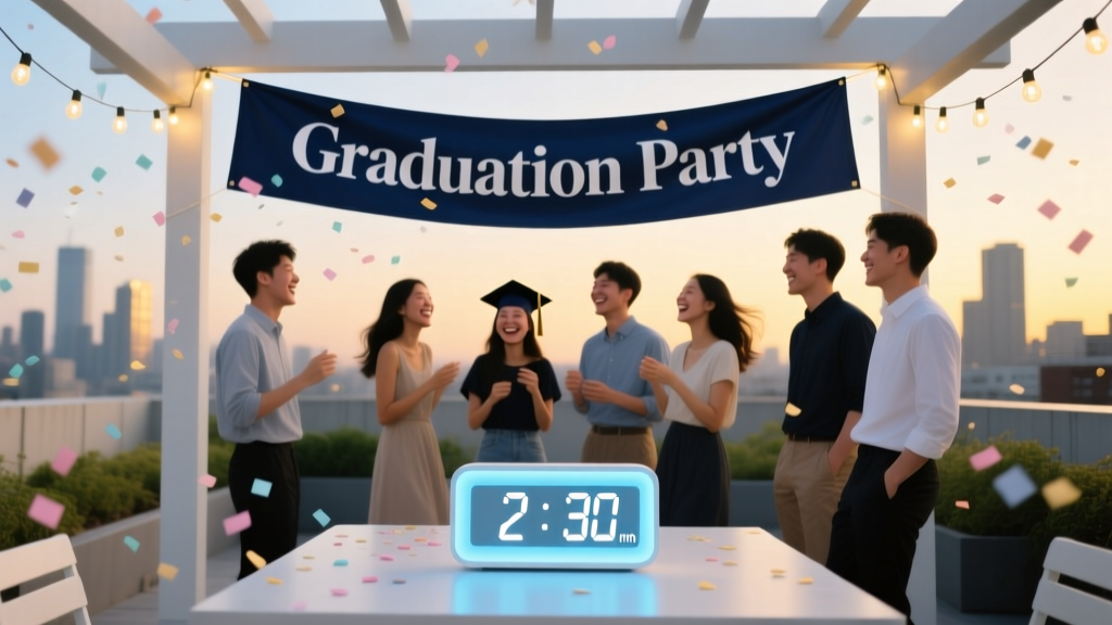How Long Should a Graduation Party Be? The Surprising Truth: Most Hosts Overbook by 90 Minutes (Here’s the Data-Backed Sweet Spot for Every Guest Type)