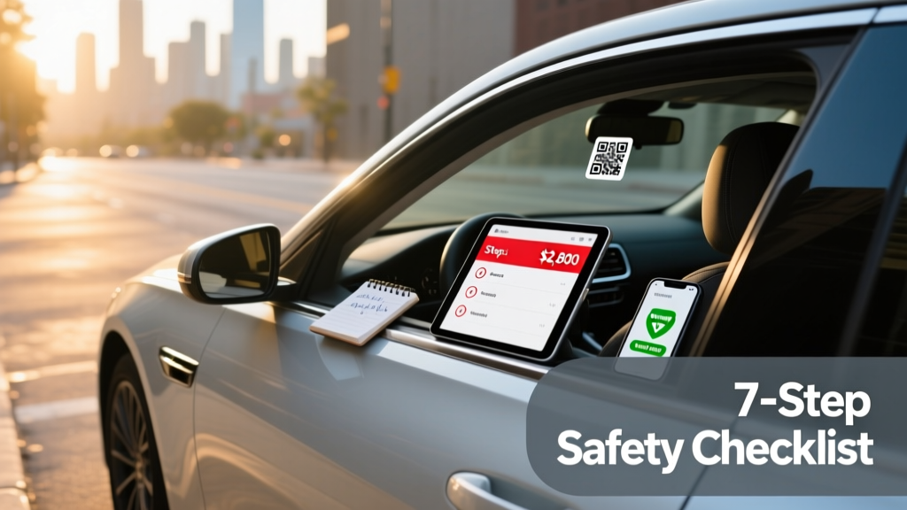 How to Buy Car Private Party Without Getting Scammed: The 7-Step Safety Checklist Every First-Time Buyer Misses (And Why Skipping #3 Costs $2,800 on Average)