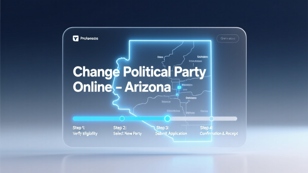 How to Change Political Party Online Arizona: The 4-Step Digital Process (No Mail, No Wait, No Mistakes — Updated for 2024 Primary Deadlines)