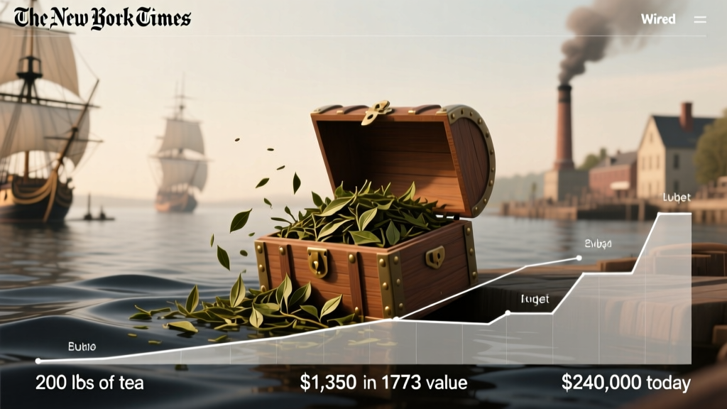 How Much Did the Boston Tea Party Cost? The Real 1773 Value—Plus What It Would Cost to Recreate Today (With Line-Item Budget Breakdown)