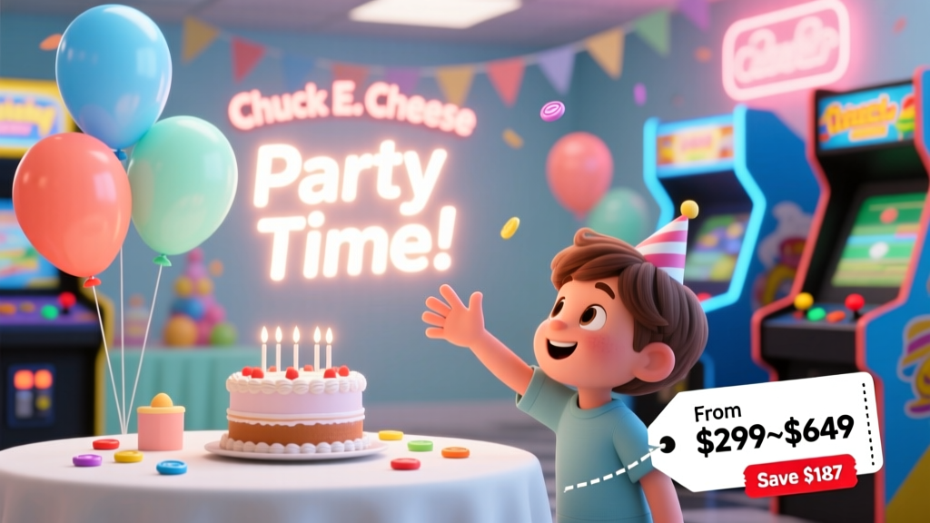 How Much Does Chuck E. Cheese Cost for Birthday Party in 2024? We Broke Down Every Package, Hidden Fee, and Real Parent-Spent Totals (Spoiler: It’s $299–$649 — But You Can Save $187)