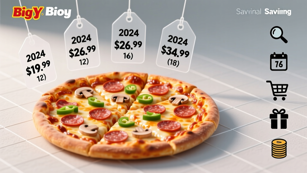 How Much Is a Party Pizza From Big Y in 2024? Real-Time Pricing, Size Breakdowns, & 5 Smart Ways to Save Up to $8.50 Per Order (Without Coupons)