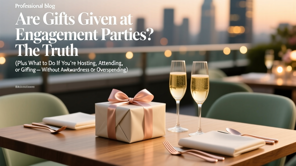 Are Gifts Given at Engagement Parties? The Truth (Plus What to Do If You're Hosting, Attending, or Gifting — Without Awkwardness or Overspending)