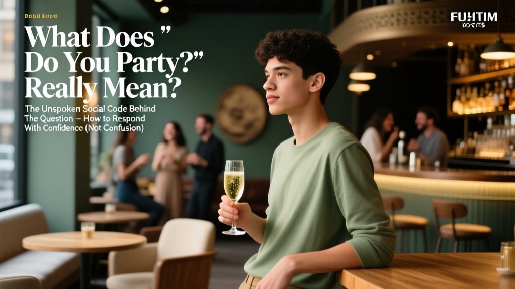 What Does 'Do You Party?' Really Mean? The Unspoken Social Code Behind the Question—and How to Respond With Confidence (Not Confusion)