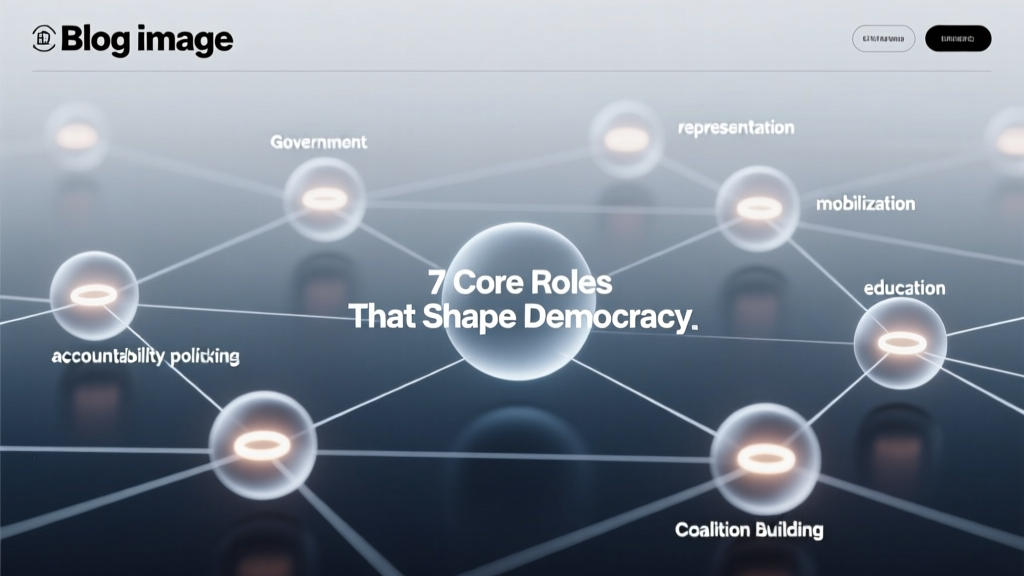 What Are the Major Functions of a Political Party? 7 Core Roles That Actually Shape Democracy — Not Just Campaigning or Slogans