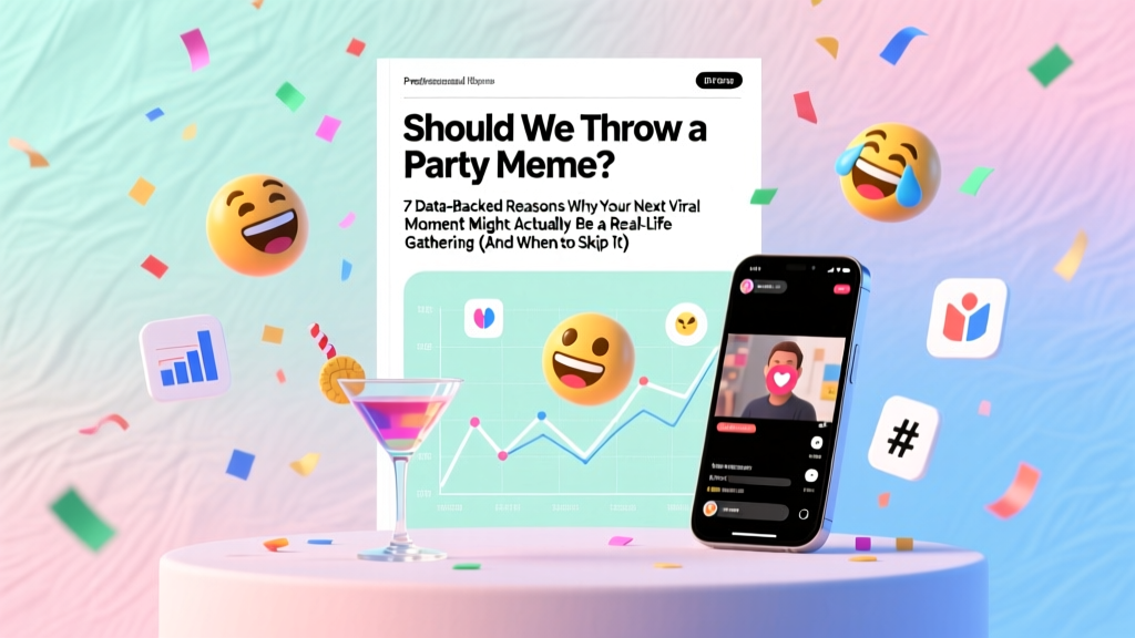 Should We Throw a Party Meme? 7 Data-Backed Reasons Why Your Next Viral Moment Might Actually Be a Real-Life Gathering (And When to Skip It)
