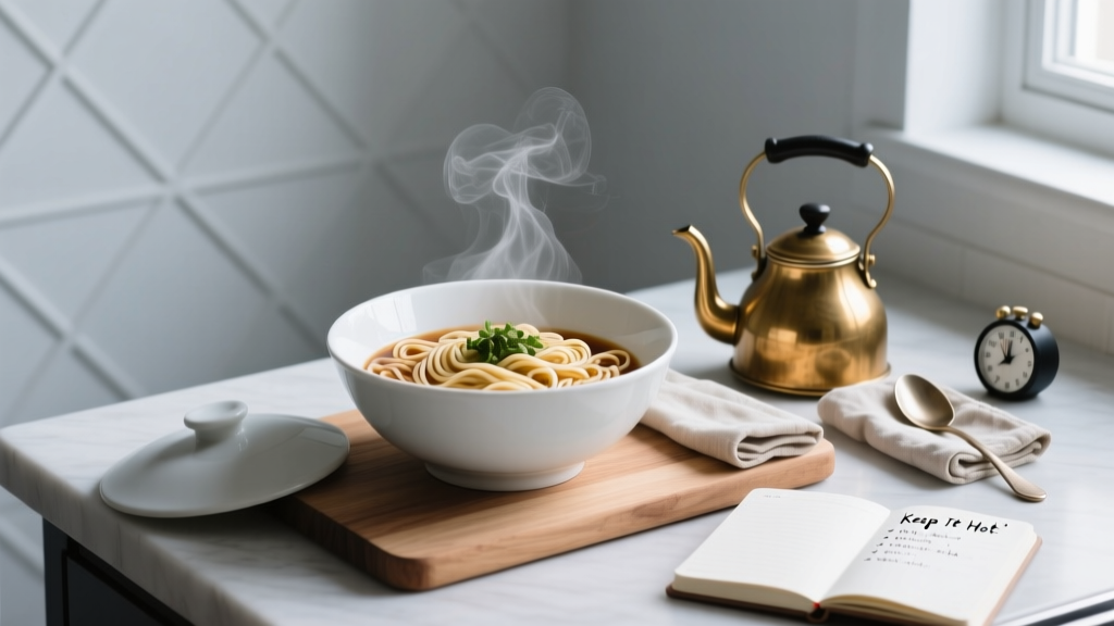How to Keep Noodles Warm for a Party: 7 Field-Tested Methods That Prevent Soggy, Cold, or Overcooked Disasters (No Chafing Dish Required)