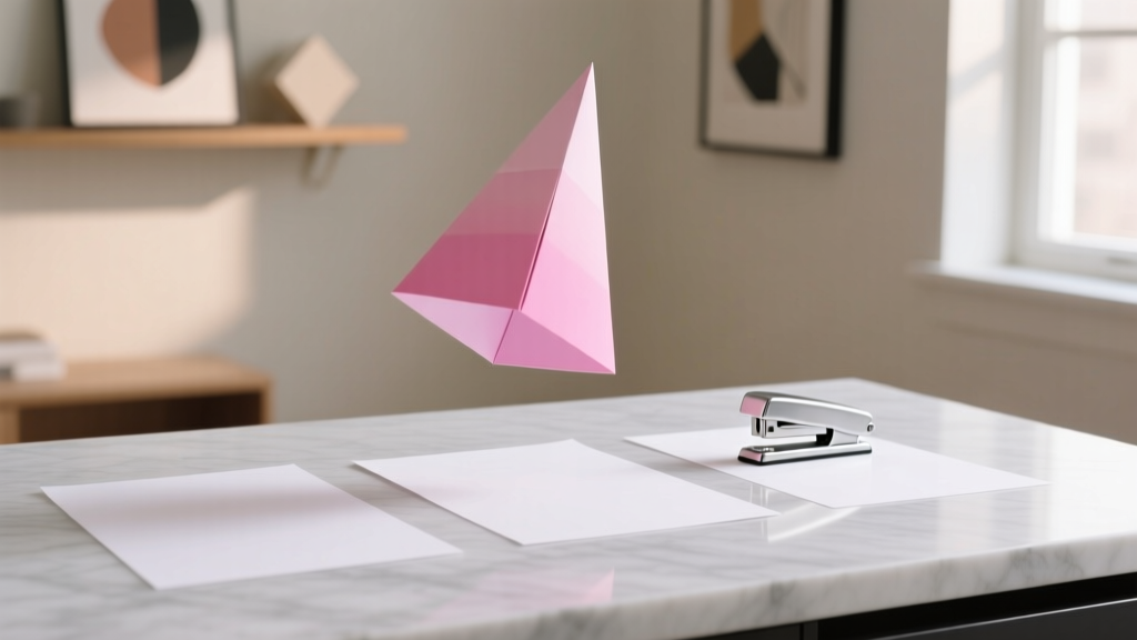 How to Make a Party Hat from Paper in Under 8 Minutes (No Glue Gun, No Scissors Required — Just 3 Sheets & a Stapler)