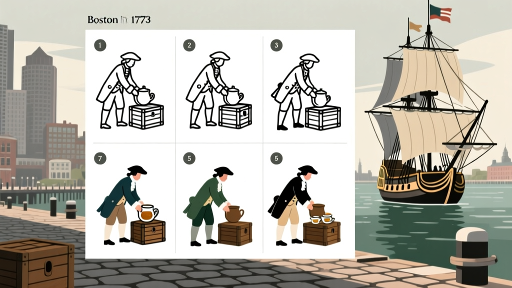 How to Draw the Boston Tea Party in Just 7 Simple Steps — No Art Degree Needed! (Beginner-Friendly Tutorial with Historical Accuracy & Printable Reference Sheets)
