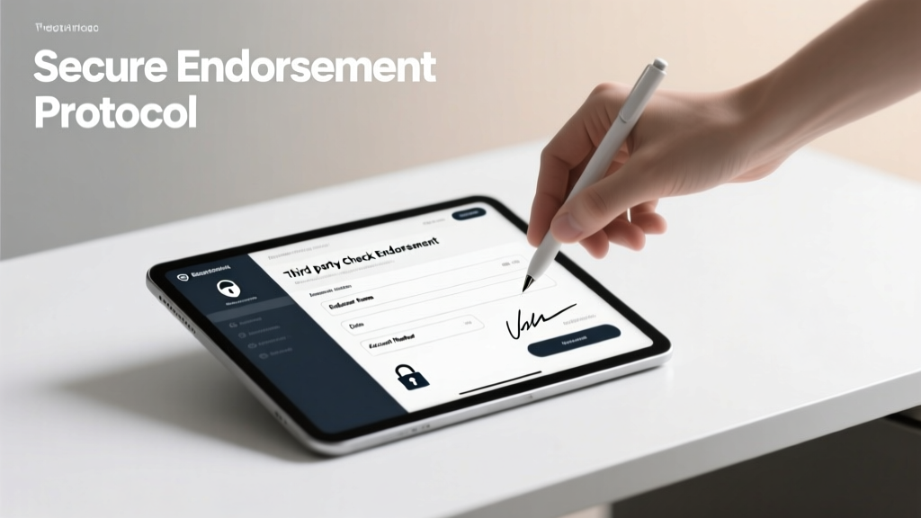 How to Endorse a 3rd Party Check Safely: 5 Critical Steps Banks Won’t Tell You (Avoid Rejection, Fraud & Fees)