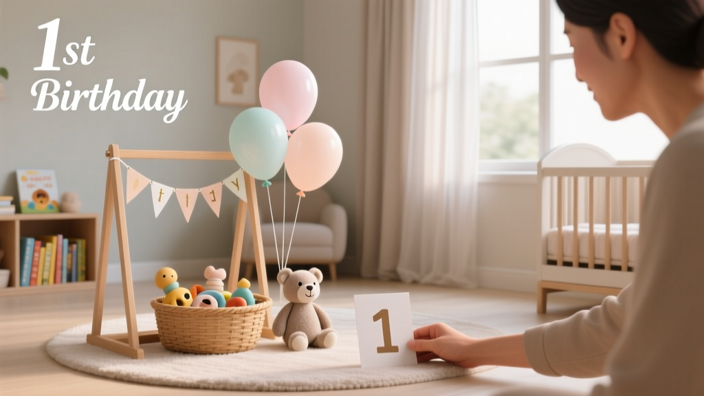 How to Plan a 1st Birthday Party Without Losing Your Mind: A Realistic, Step-by-Step 8-Week Timeline That Cuts Stress by 70% (No Pinterest Perfection Required)
