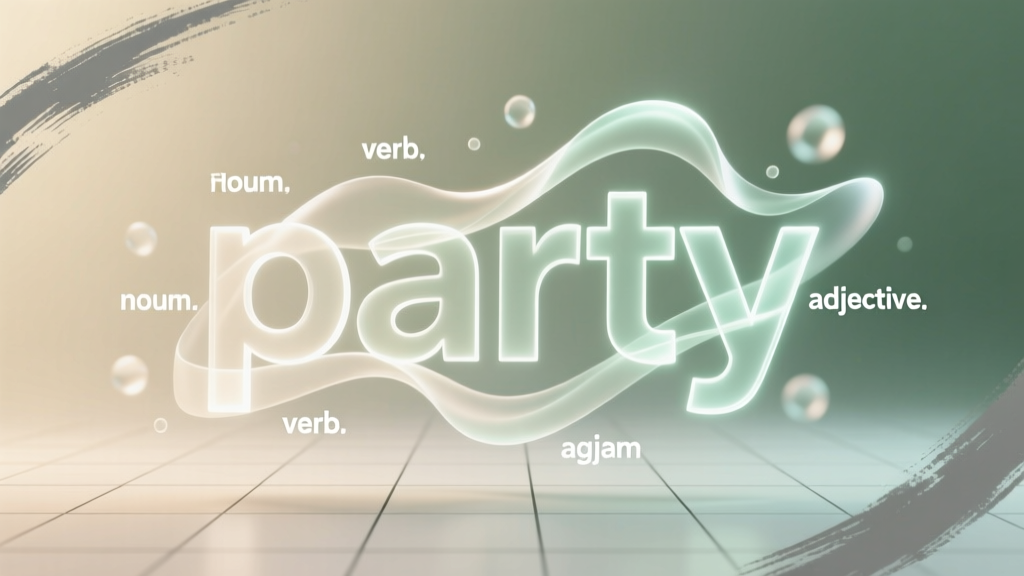 What Part of Speech Is 'Party'? The Surprising Truth That Grammar Teachers Don’t Tell You (It’s Not Just One!) — Here’s How Context Changes Everything in Real Writing & Speaking