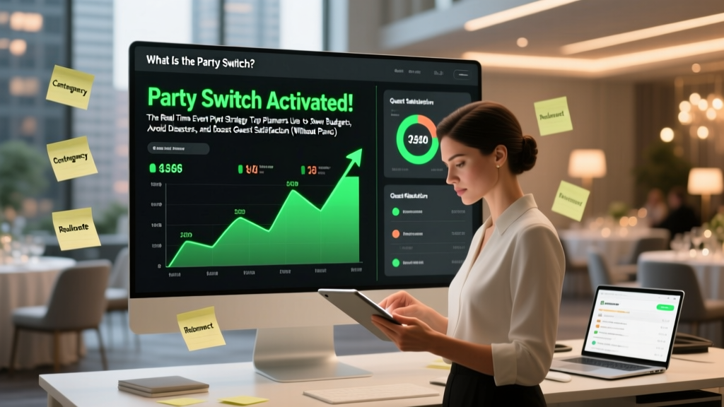 What Is the Party Switch? The Real-Time Event Pivot Strategy Top Planners Use to Save Budgets, Avoid Disasters, and Boost Guest Satisfaction (Without Panic)