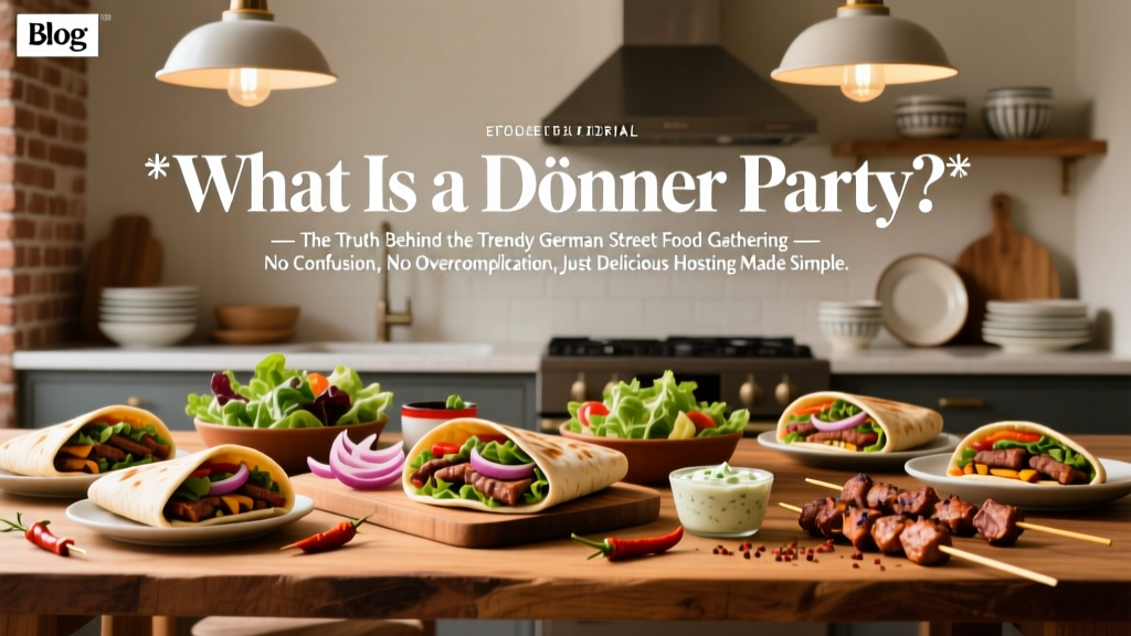 What Is a Döner Party? The Truth Behind the Trendy German Street Food Gathering — No Confusion, No Overcomplication, Just Delicious Hosting Made Simple