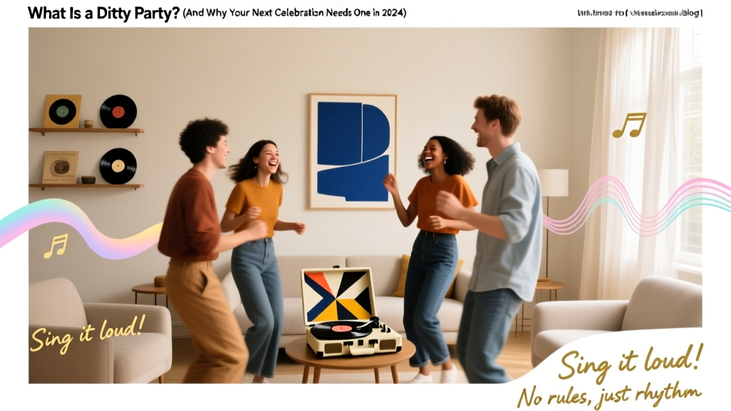 What Is a Ditty Party? (And Why Your Next Celebration Needs One in 2024) — The Surprisingly Simple Way to Host a Memorable, Low-Stress, Music-Driven Gathering That Guests Actually Talk About for Weeks