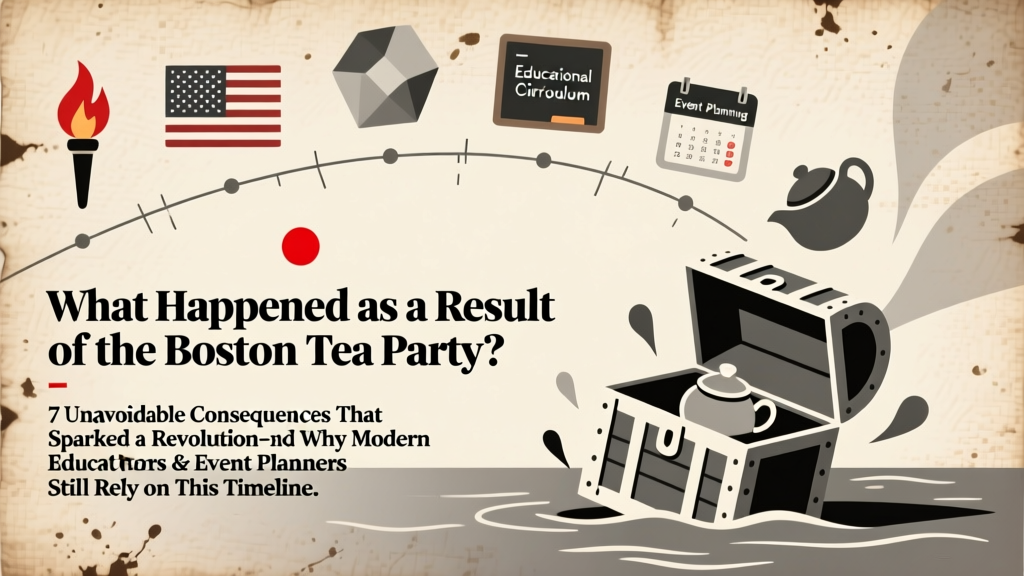What Happened as a Result of the Boston Tea Party? 7 Unavoidable Consequences That Sparked a Revolution—and Why Modern Educators & Event Planners Still Rely on This Timeline