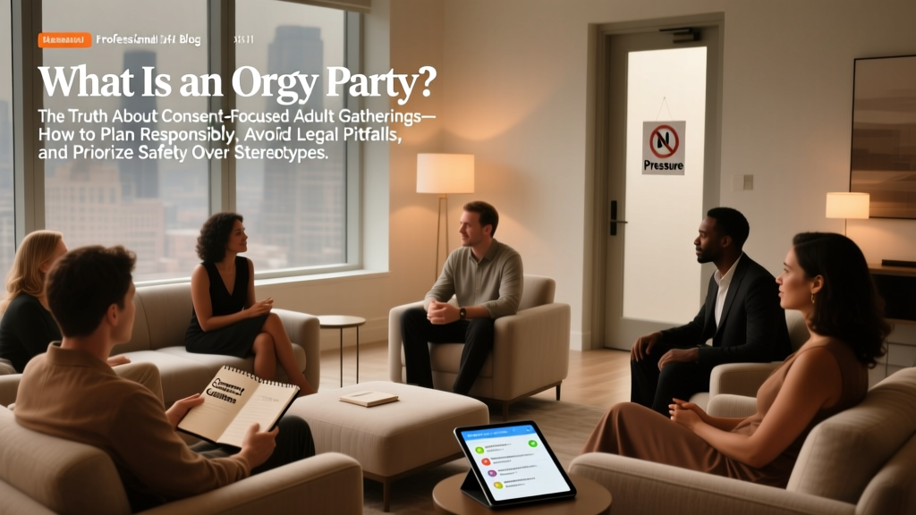 What Is an Orgy Party? The Truth About Consent-Focused Adult Gatherings—How to Plan Responsibly, Avoid Legal Pitfalls, and Prioritize Safety Over Stereotypes