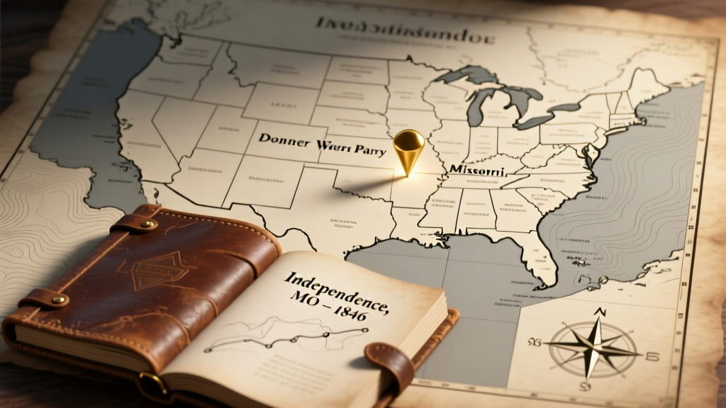 Where Did the Donner Party Start? The Exact Launch Point — Plus Why Nearly Every Map Gets It Wrong (And How to Teach It Accurately)