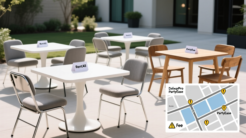 Where Can I Rent Party Tables and Chairs? 7 Reliable Options (With Real Pricing, Delivery Maps & Hidden Fee Warnings You Won’t Find Elsewhere)