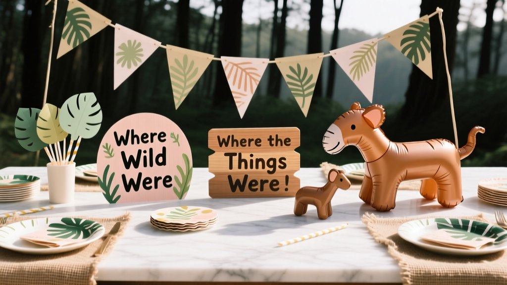 Where the Wild Things Are Party Supplies: The Only 7-Step Checklist You’ll Need to Source Authentic, Budget-Friendly, & Instagram-Ready Decor—Without Wasting Hours Scrolling or Overpaying for Low-Quality Prints